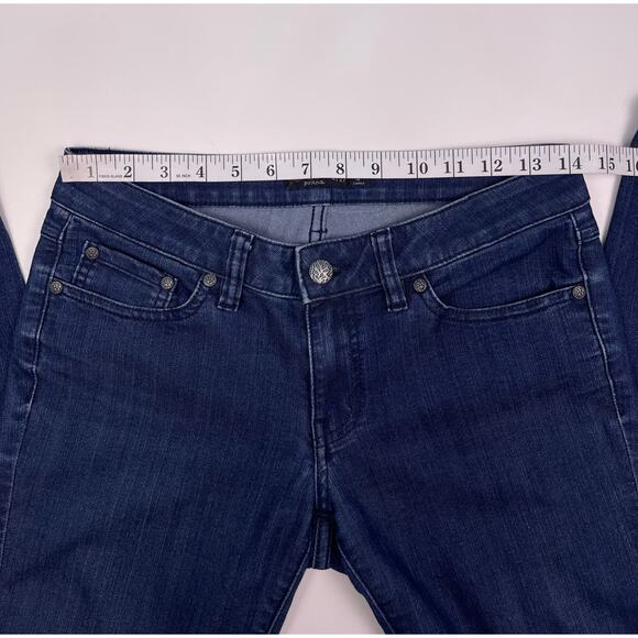 Prana Women’s Dark Wash Skinny Jeans Size 4/27 (34” Inseam) - Picture 9 of 12